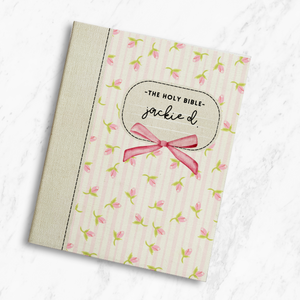 Joyful Blossoms Canvas Bible