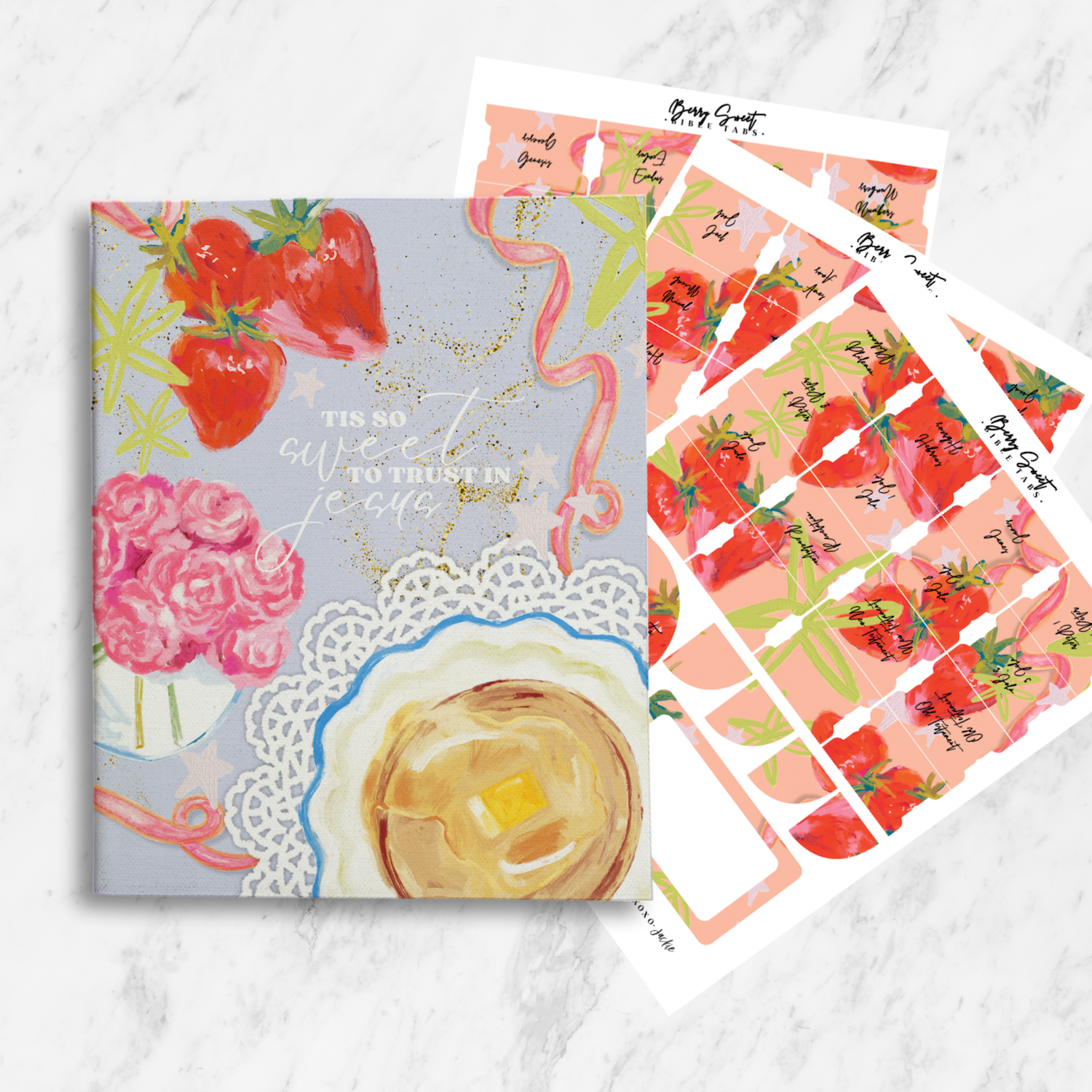 Berry Sweet Canvas Bible