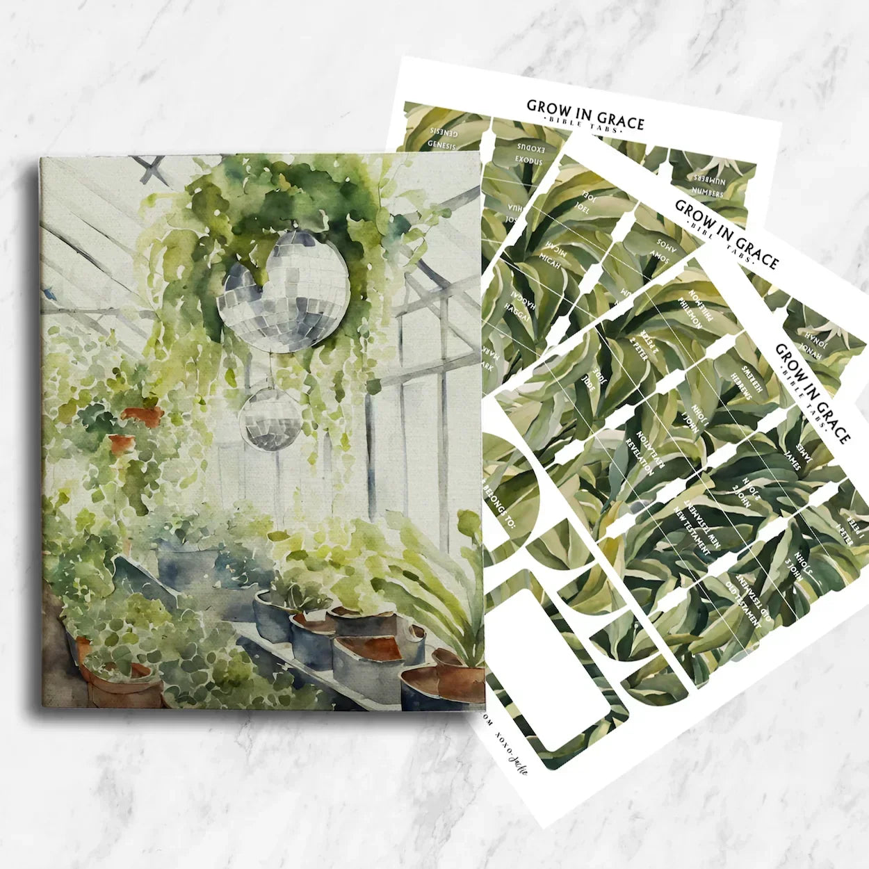 [SYO] Bloom Where You Are Planted Canvas Bible