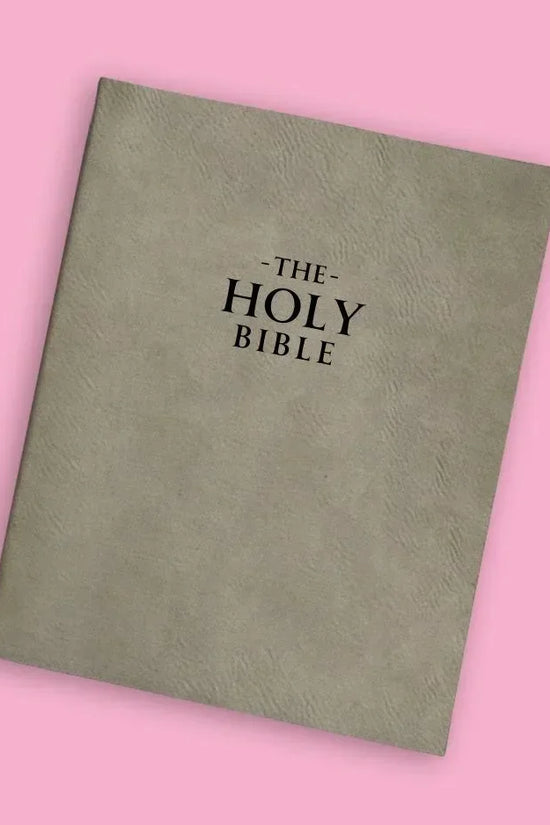 Bold & Holy Engraved Bible