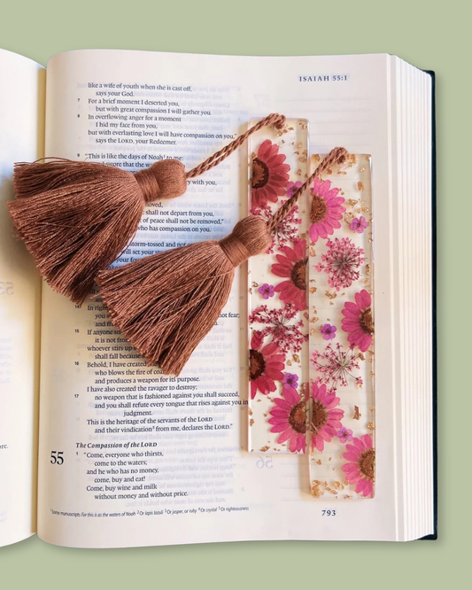 Magenta Sunrise Acrylic Bookmark
