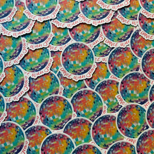 Dance With Jesus Sticker