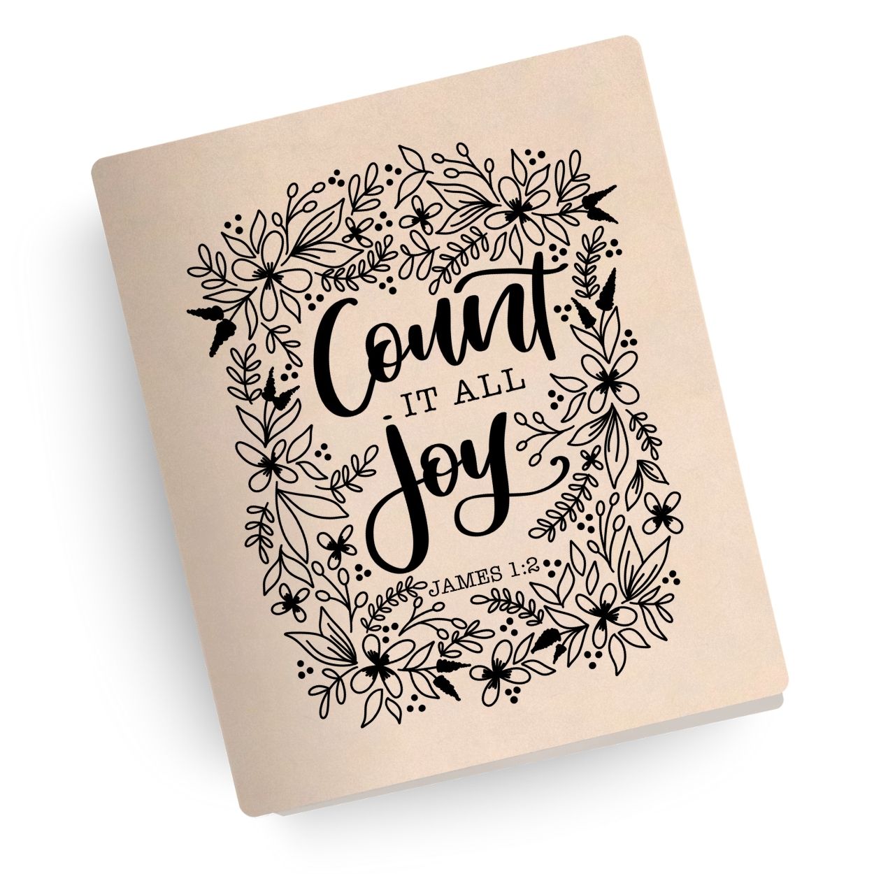 Count It All Joy Engraved Bible