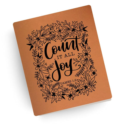 Count It All Joy Engraved Bible