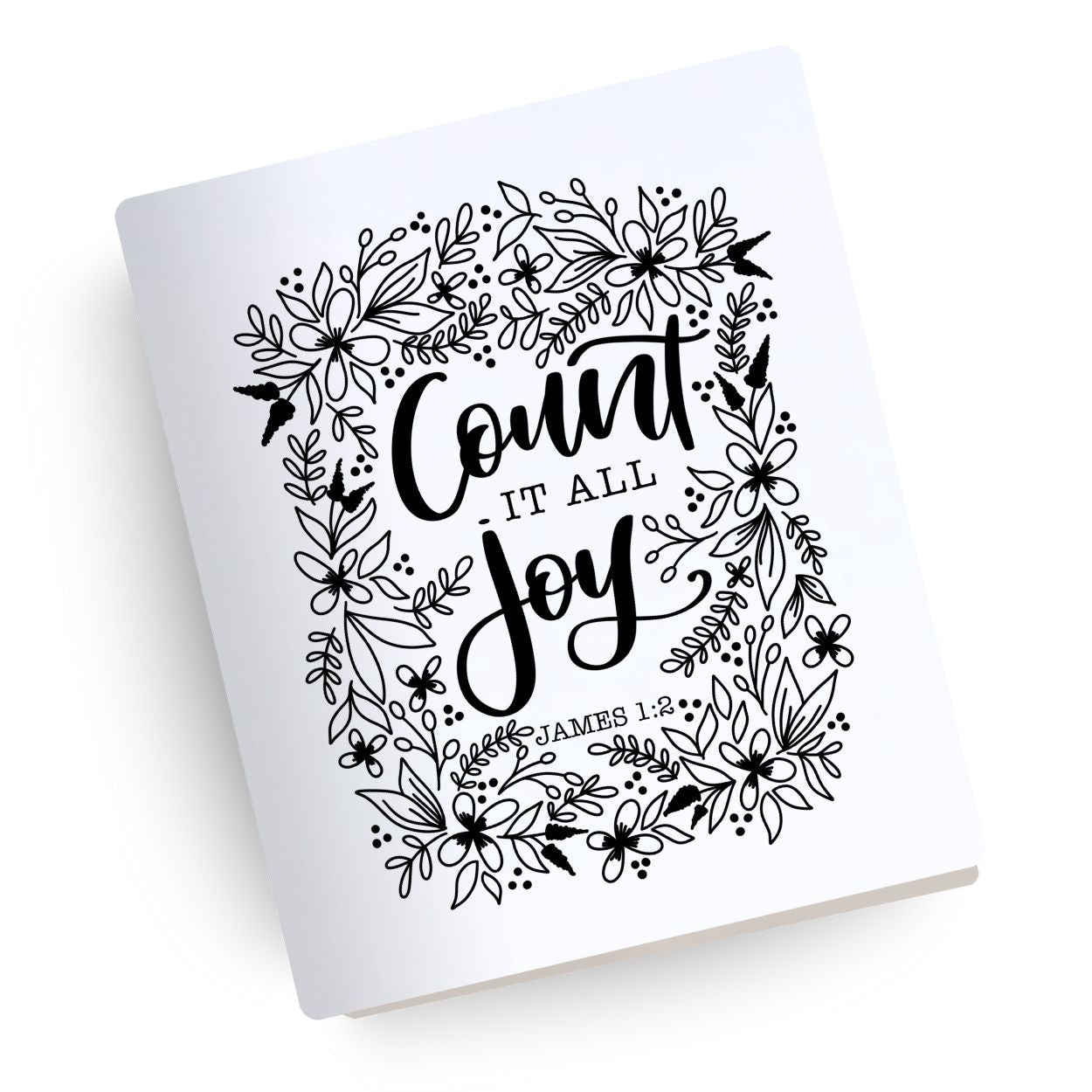 Count It All Joy Engraved Bible