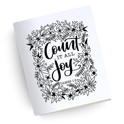Count It All Joy Engraved Bible