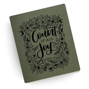 [SYO] Count It All Joy Engraved Bible