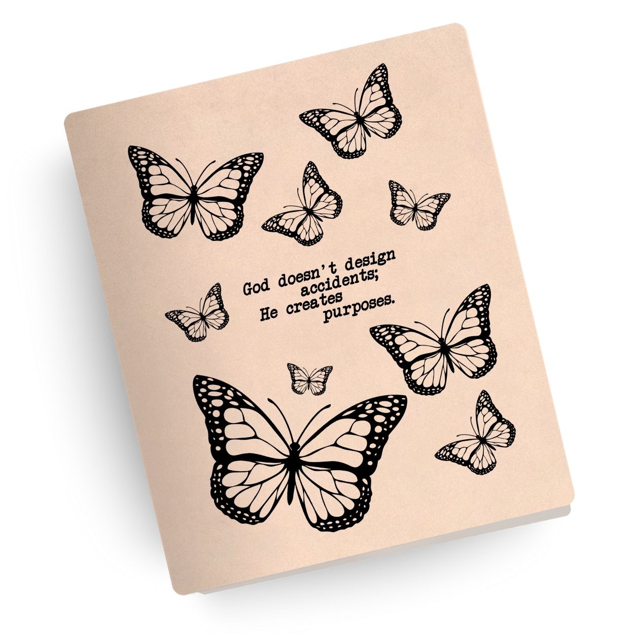 He Creates Purposes Engraved Bible