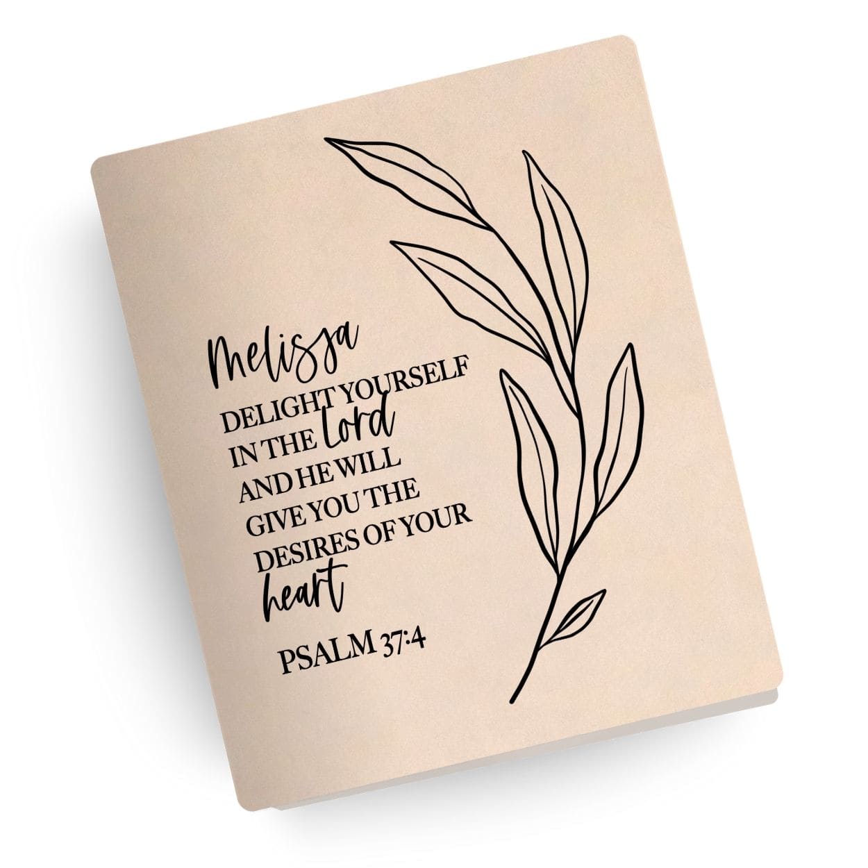 [SYO] Personalized Psalm Engraved Bible