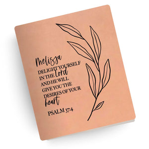 Personalized Psalm Engraved Bible
