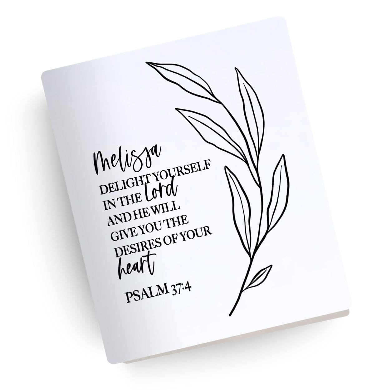 [SYO] Personalized Psalm Engraved Bible