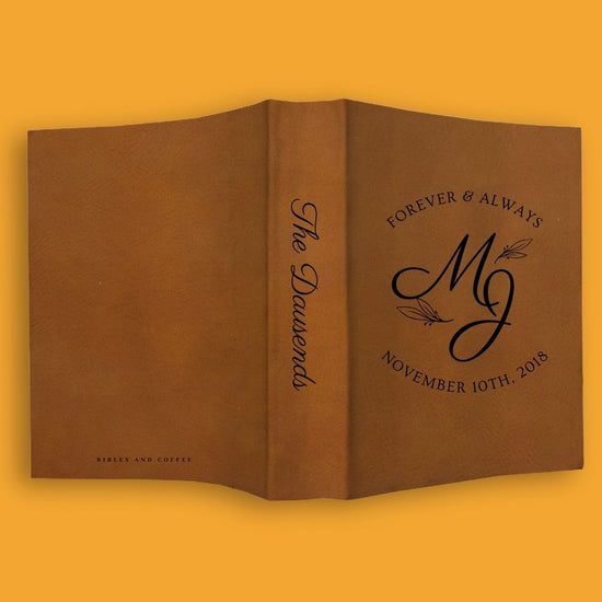 [SYO] Forever and Always Engraved Wedding Bible
