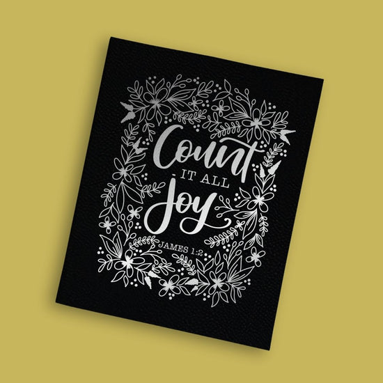[SYO] Count It All Joy Engraved Bible