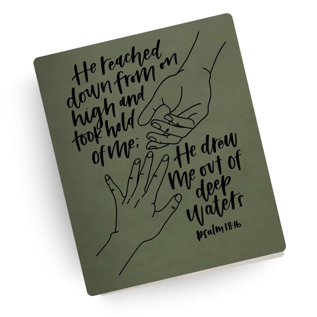 [SYO] Deep Waters Engraved Bible