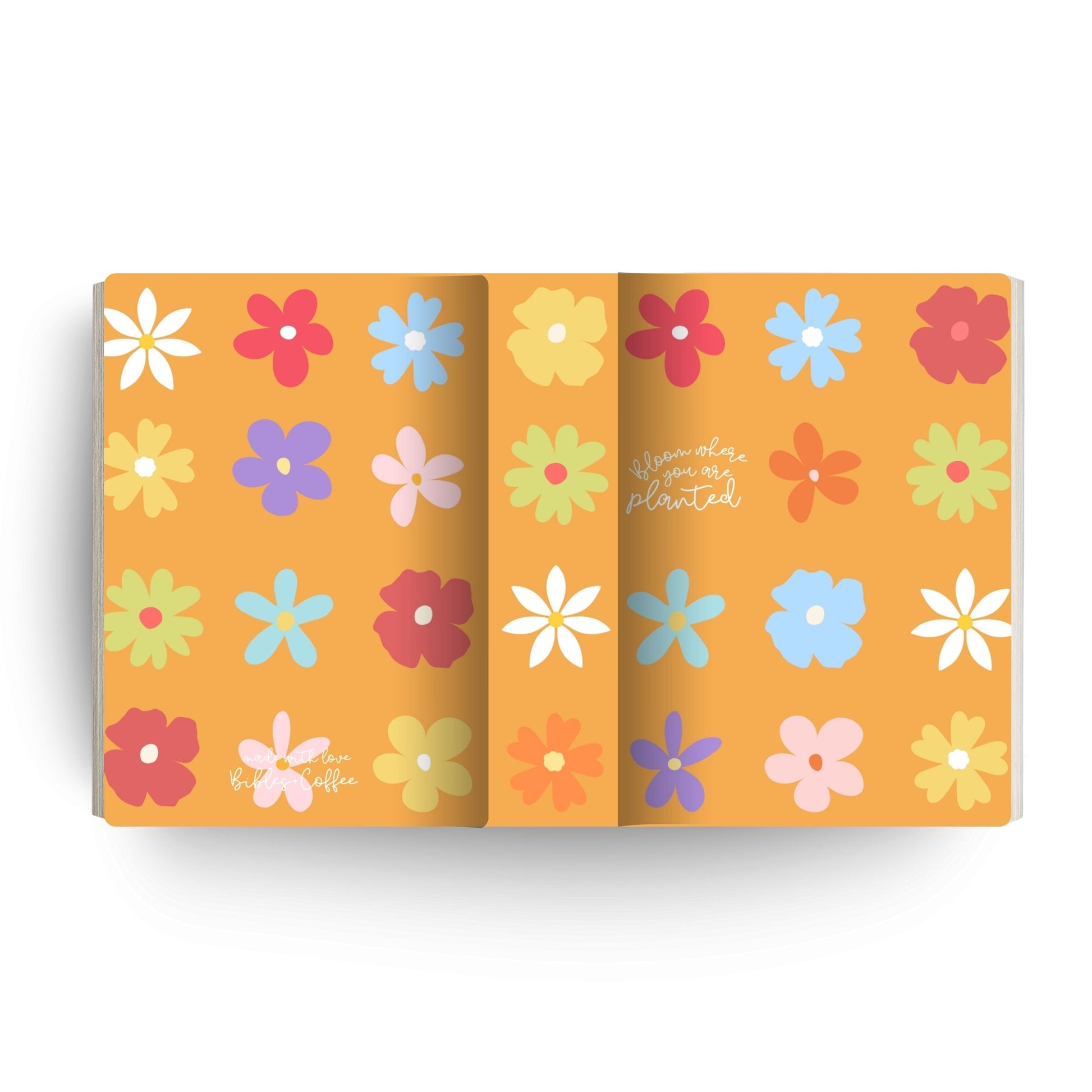 Blushing Blooms Canvas Bible