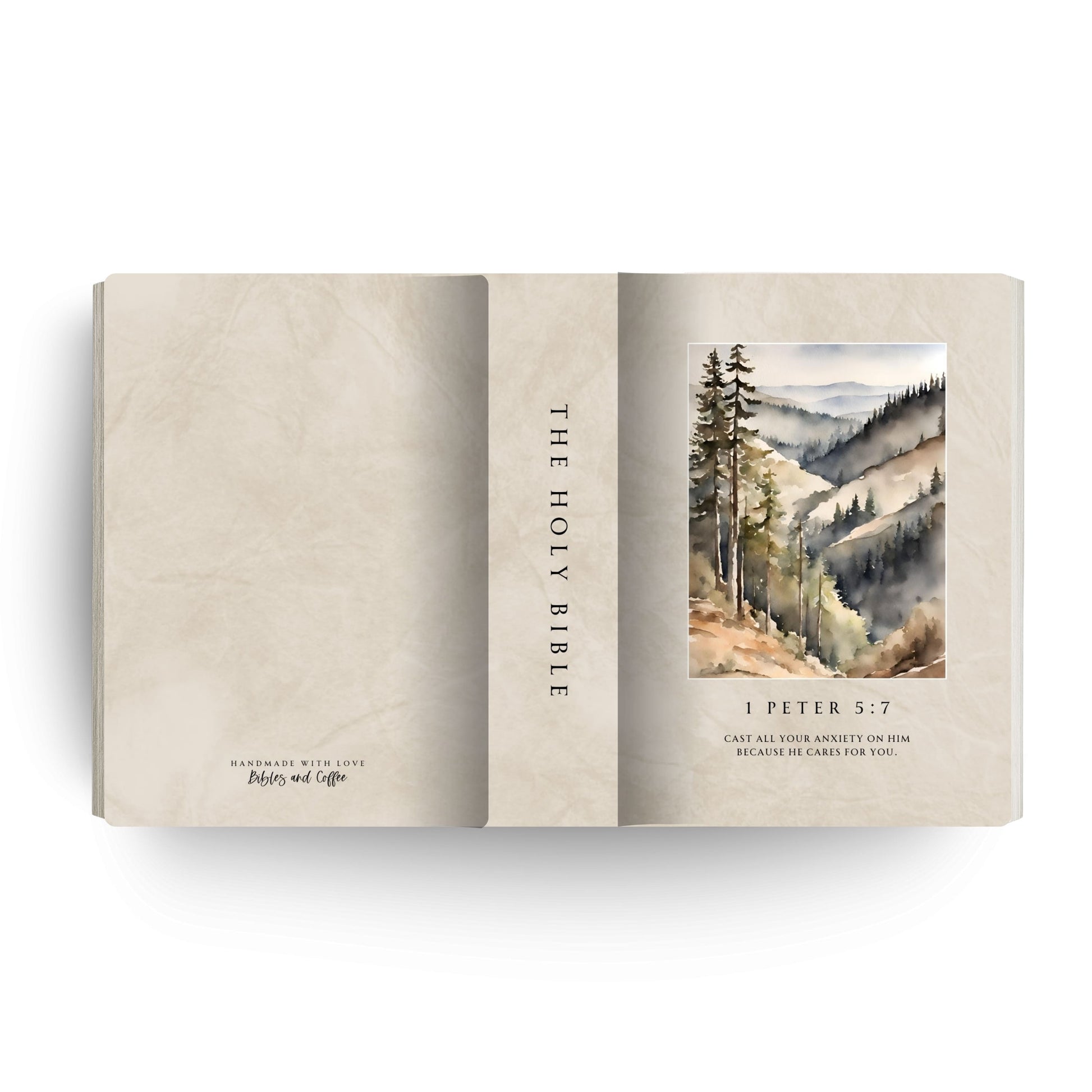 Abundantly Cared For Canvas Bible