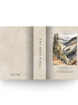 Abundantly Cared For Canvas Bible