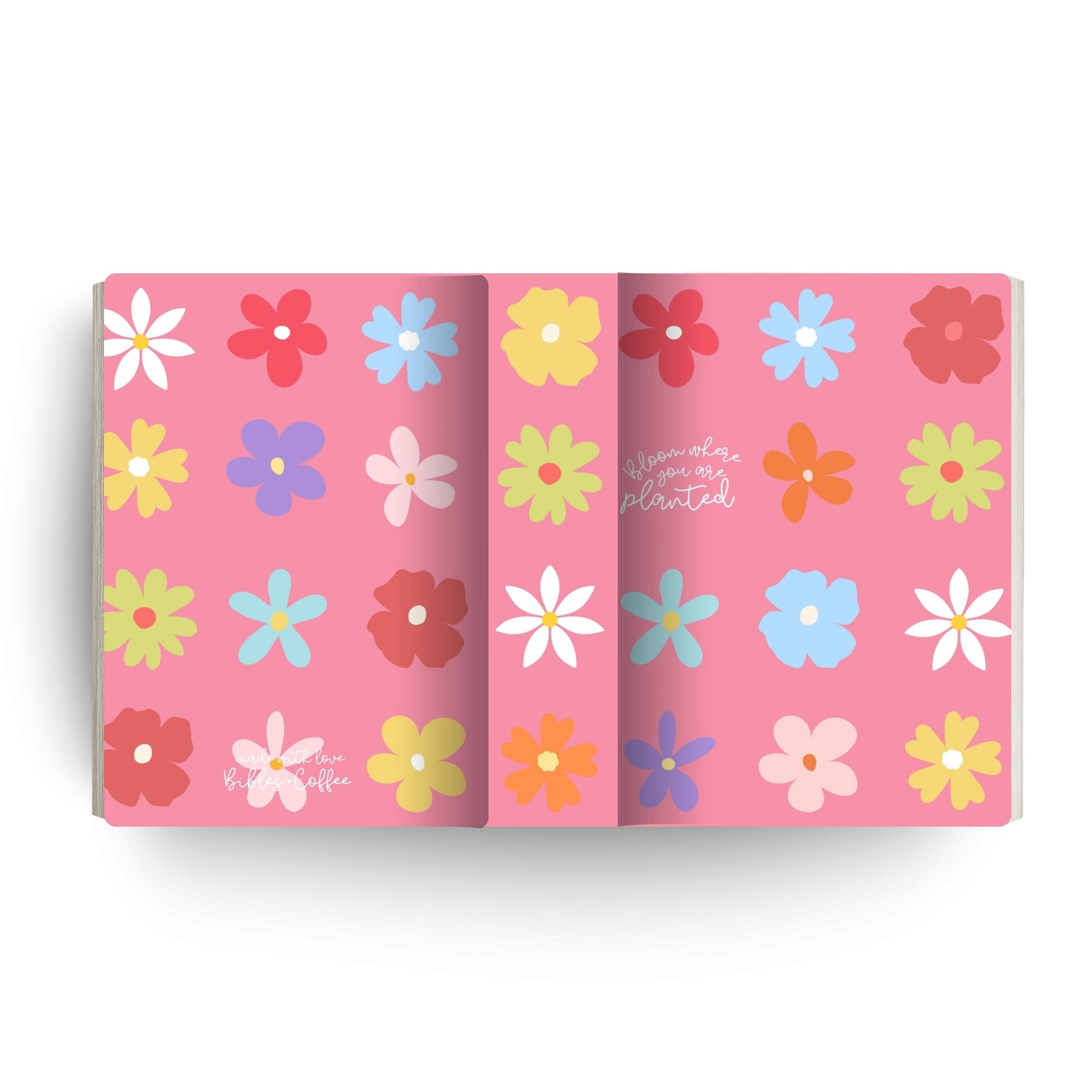 Blushing Blooms Canvas Bible