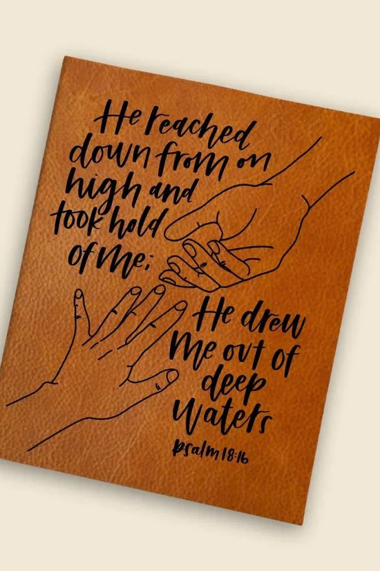 Deep Waters Engraved Bible