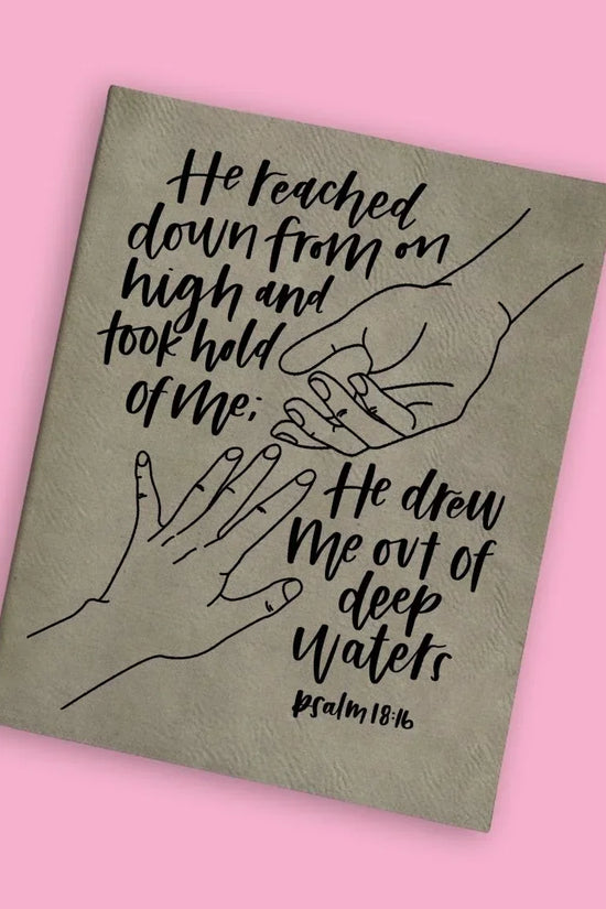 Deep Waters Engraved Bible