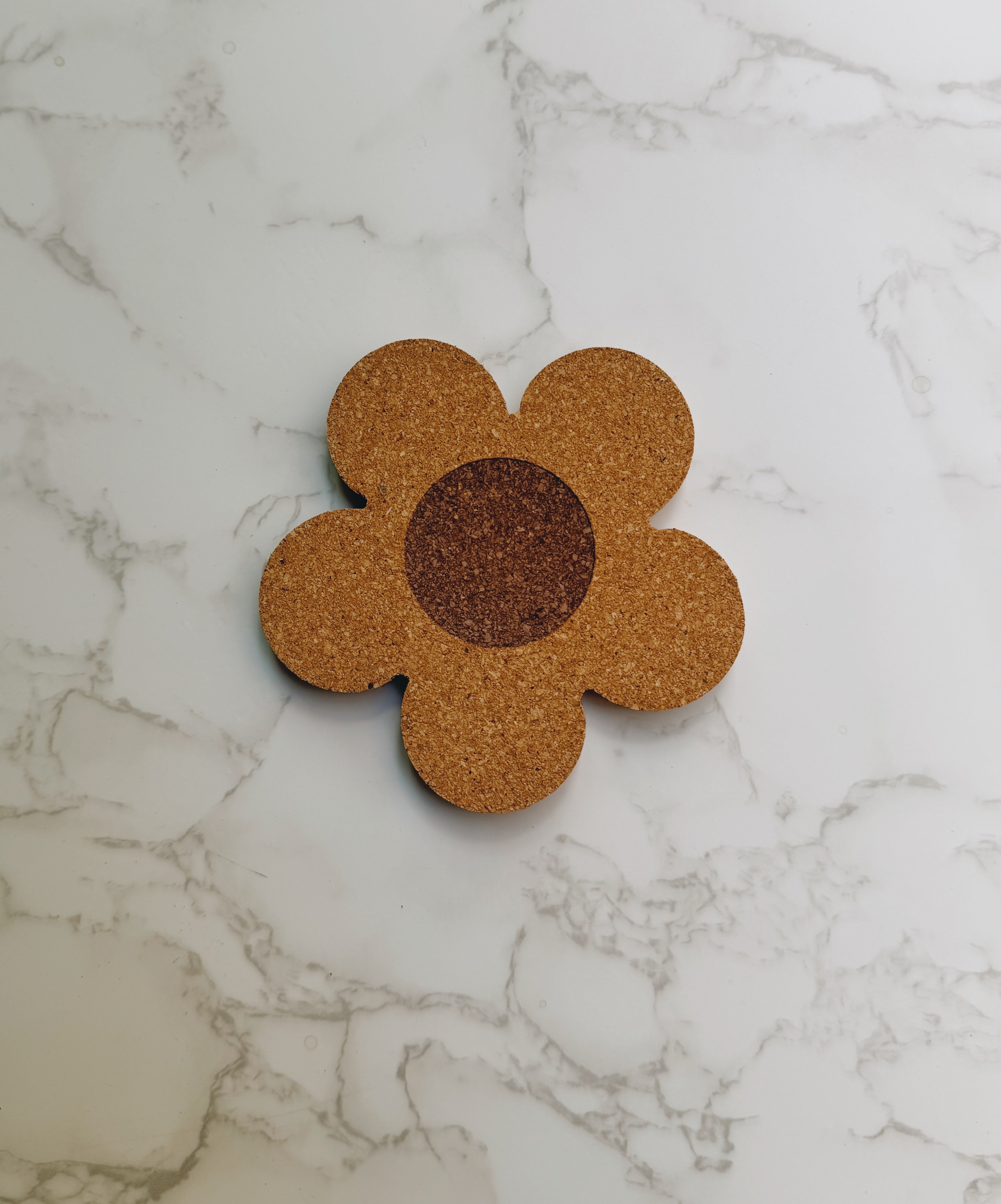 Flower Cork Coaster