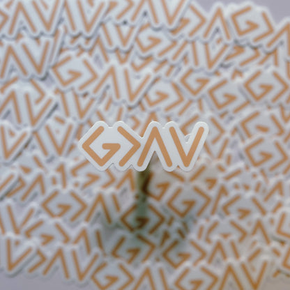 God Is Greater Sticker
