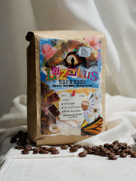 Lazarus Espresso — Whole Bean Coffee (12oz)