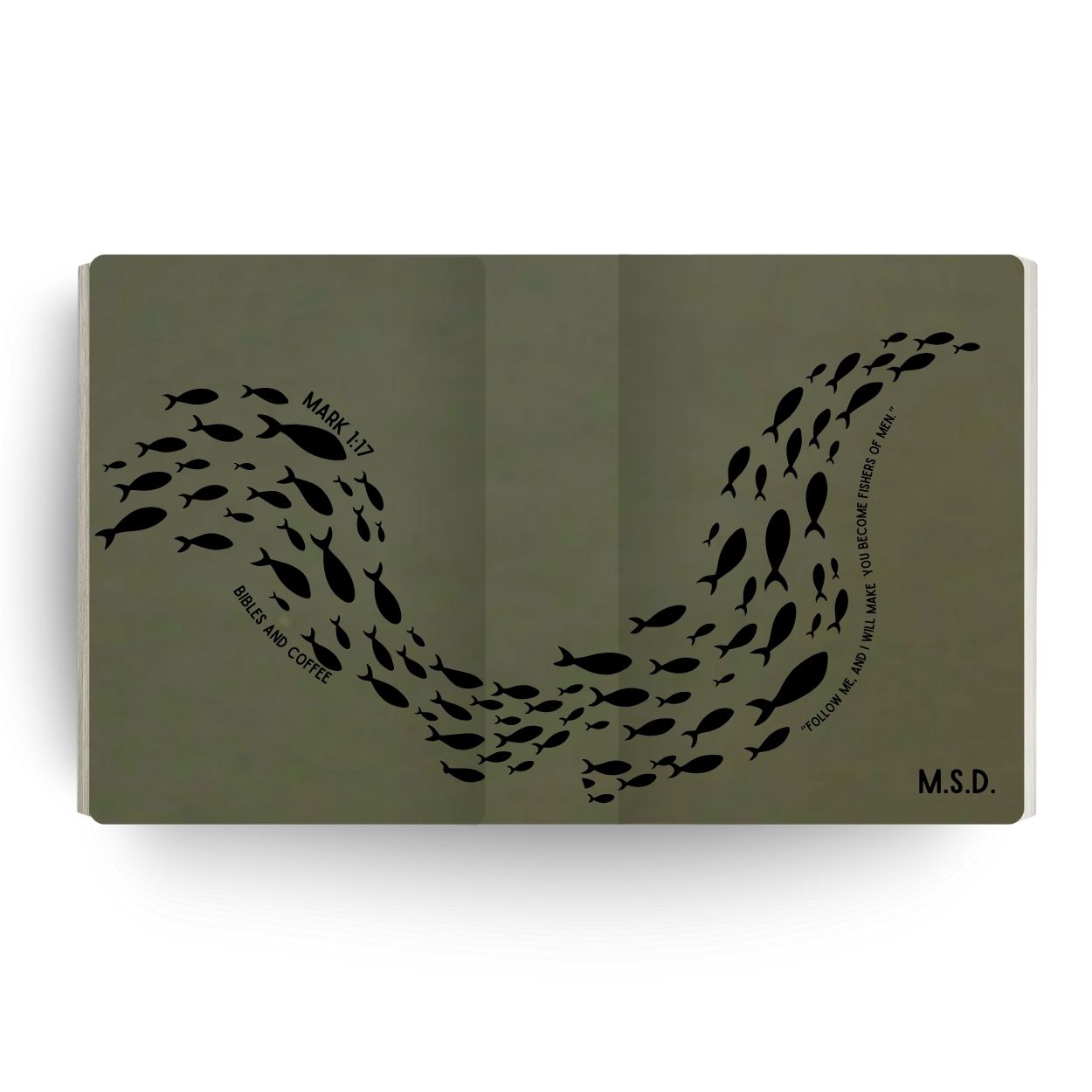 Fishers of Men Engraved Bible