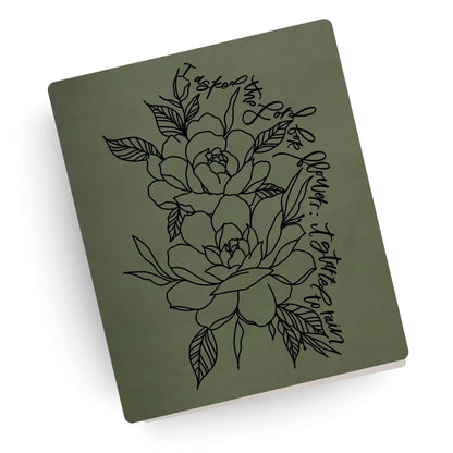 [SYO] Flowers and Rain Engraved Bible