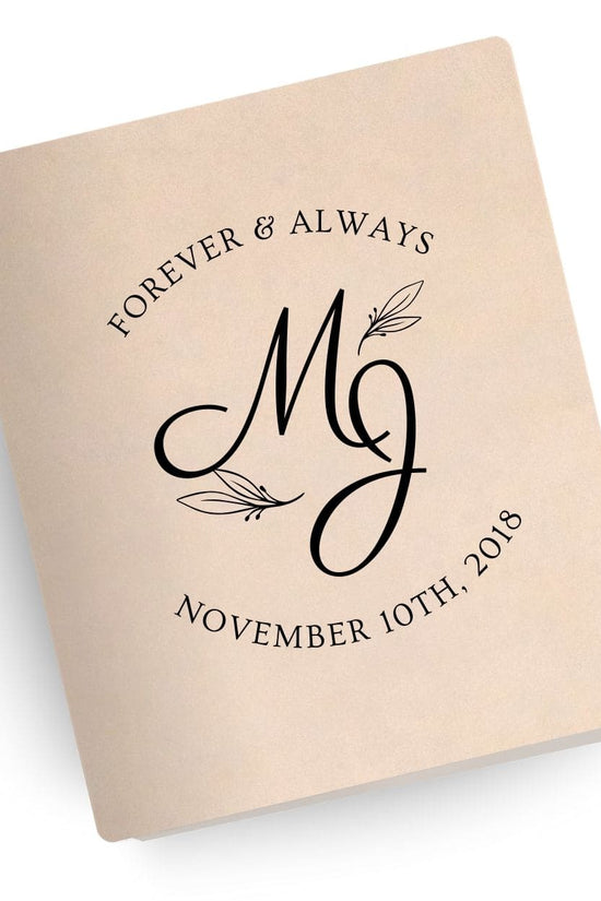 [SYO] Forever and Always Engraved Wedding Bible