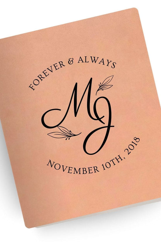 [SYO] Forever and Always Engraved Wedding Bible
