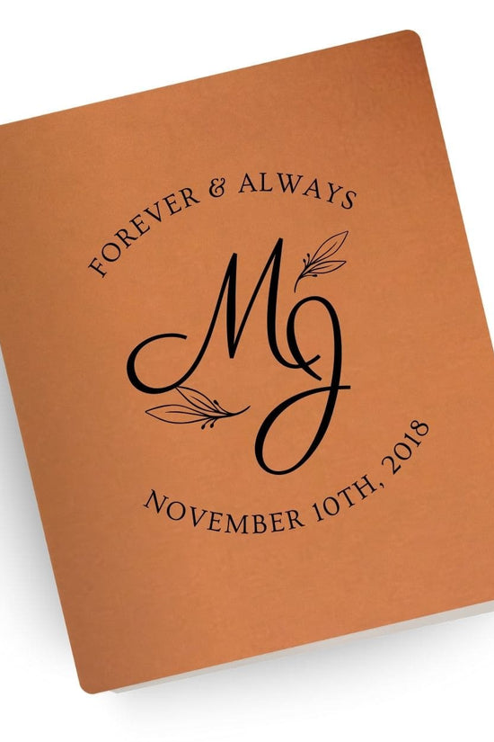 [SYO] Forever and Always Engraved Wedding Bible