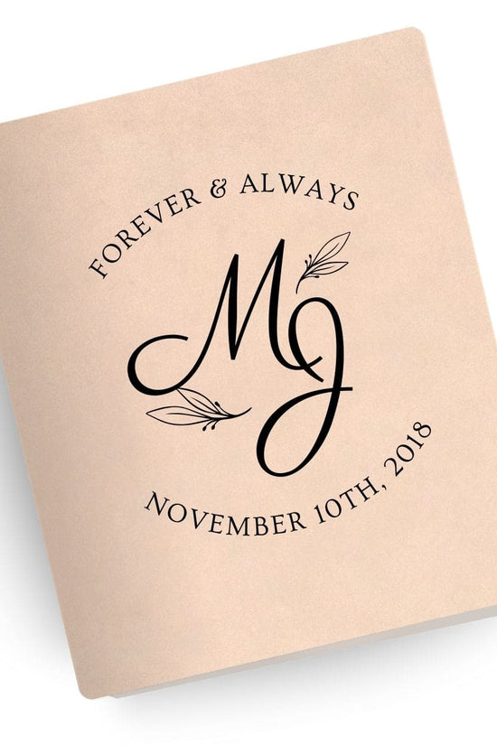 [SYO] Forever and Always Engraved Wedding Bible