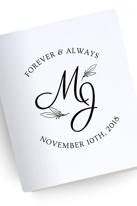 [SYO] Forever and Always Engraved Wedding Bible