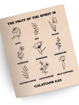 Fruit of the Spirit Engraved Bible