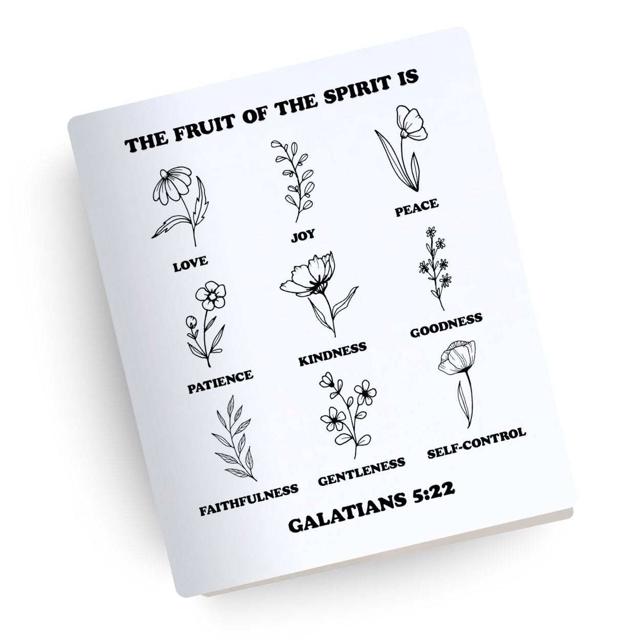 Fruit of the Spirit Engraved Bible