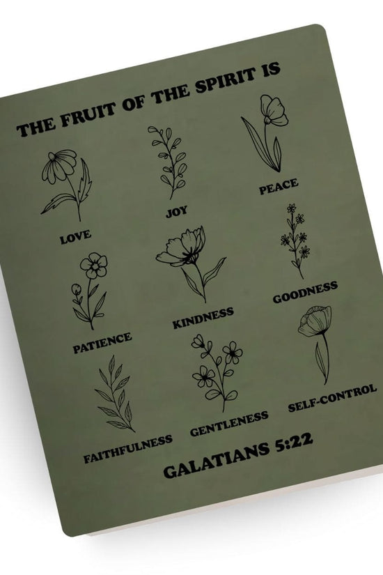 [SYO] Fruit of the Spirit Engraved Bible