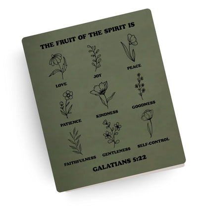 Fruit of the Spirit Engraved Bible
