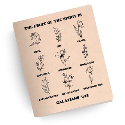 Fruit of the Spirit Engraved Bible