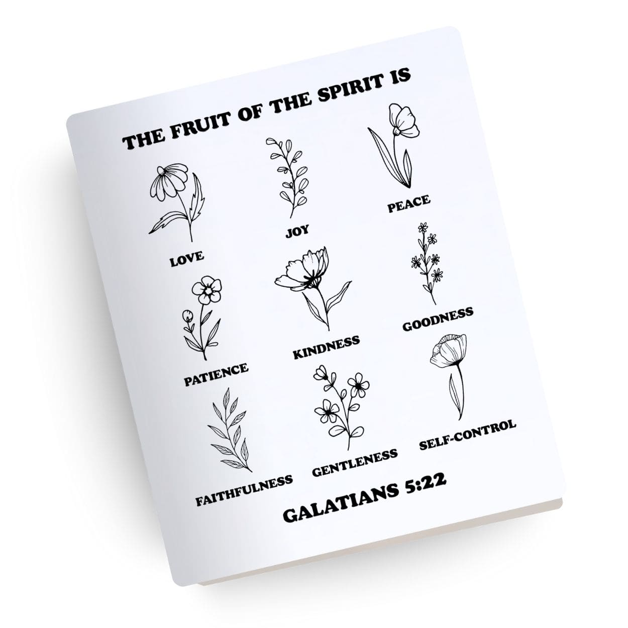 [SYO] Fruit of the Spirit Engraved Bible