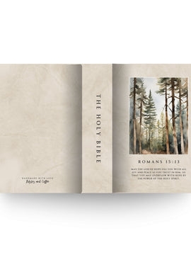 Filled with Joy & Peace Canvas Bible