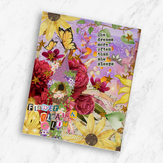 Flower Gleam & Glow Canvas Bible