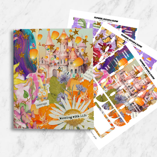 Flower Gleam & Glow Canvas Bible