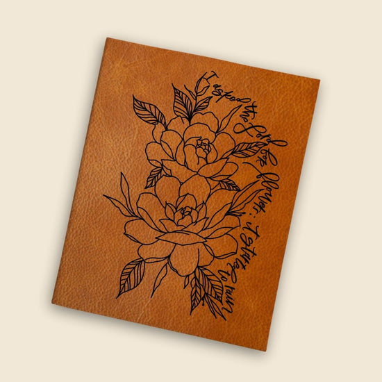 [SYO] Flowers and Rain Engraved Bible