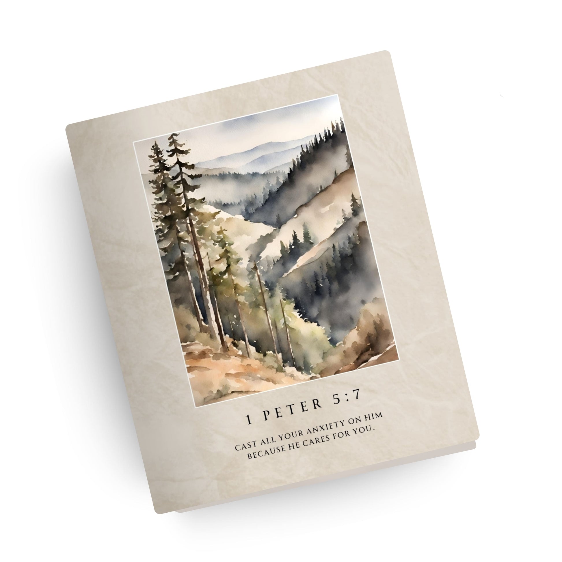 Abundantly Cared For Canvas Bible