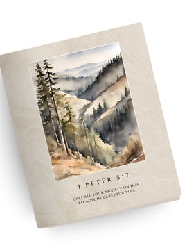 Abundantly Cared For Canvas Bible