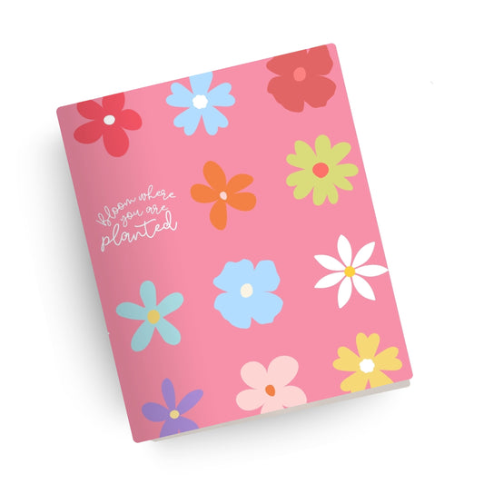 Blushing Blooms Canvas Bible