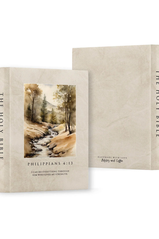 [SYO] My Strength Comes From Above Canvas Bible