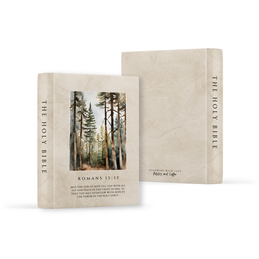 Filled with Joy & Peace Canvas Bible