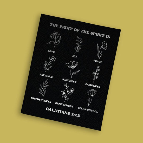 Fruit of the Spirit Engraved Bible